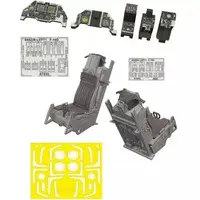 1/48 Scale Model Kit - Grade Up Parts / Ejection seat & F-16 Fighting Falcon