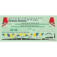 1/144 Scale Model Kit - Airliner / Hawker Siddeley HS 748