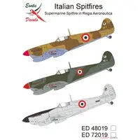 1/72 Scale Model Kit - Fighter aircraft model kits / Supermarine Spitfire