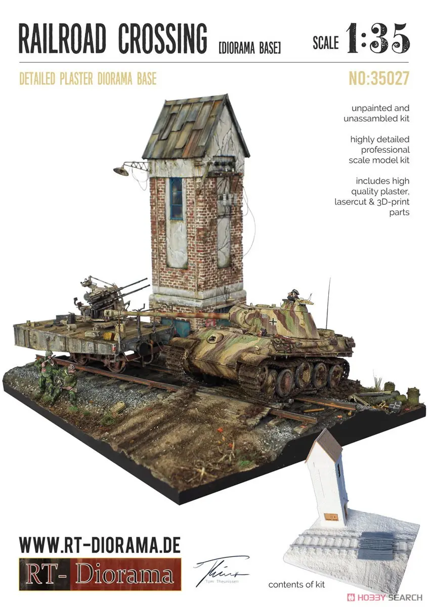 1/35 Scale Model Kit - Diorama Base