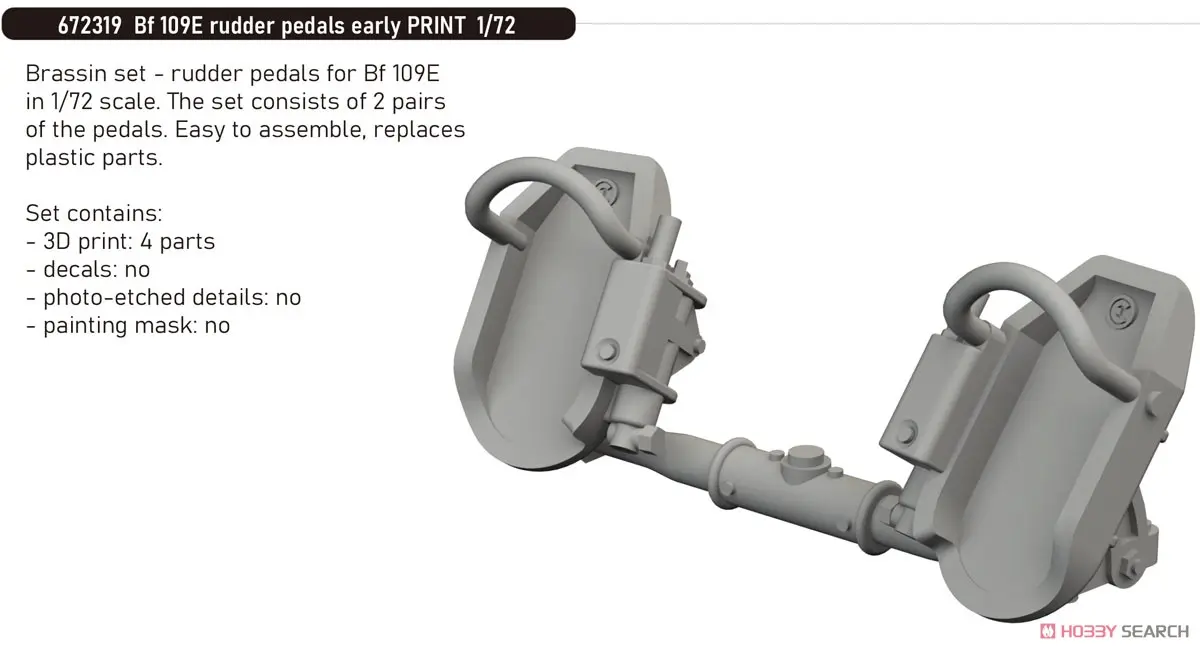 1/72 Scale Model Kit - Grade Up Parts / Messerschmitt Bf 109