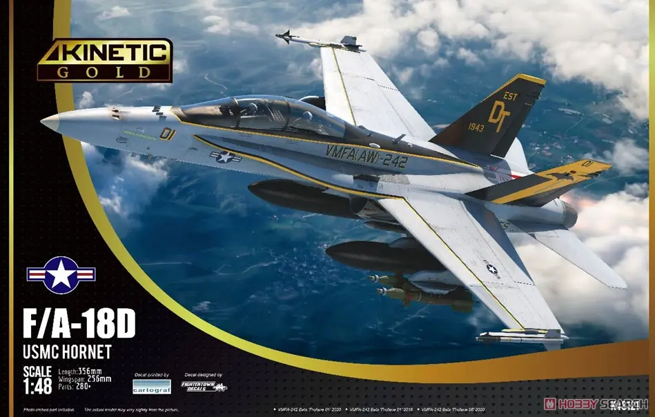 1/48 Scale Model Kit - Fighter aircraft model kits / F/A-18 Hornet & Lockheed F-35 Lightning II