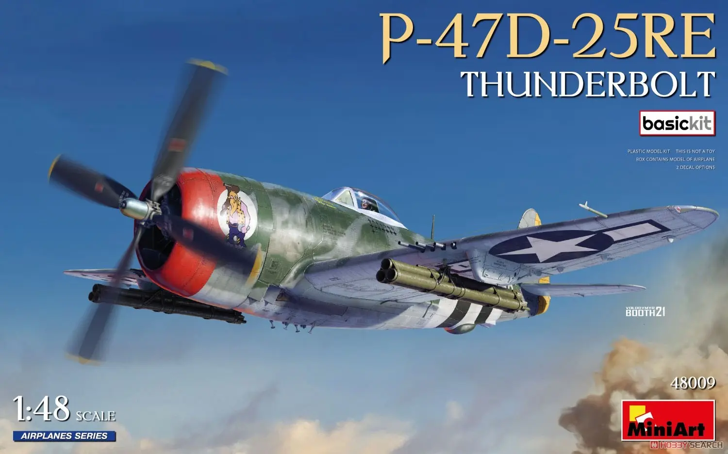 1/48 Scale Model Kit - Fighter aircraft model kits / P-47 Thunderbolt