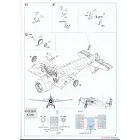 1/48 Scale Model Kit - Aircraft / Grumman F4F Wildcat