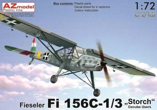 1/72 Scale Model Kit - Aircraft / Fieseler Fi 156 Storch