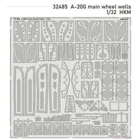 1/32 Scale Model Kit - Etching parts