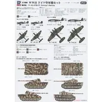 1/700 Scale Model Kit - SKY WAVE / Sd.Kfz. 2 Kettenkrad & Cargo Truck & Heinkel He 111