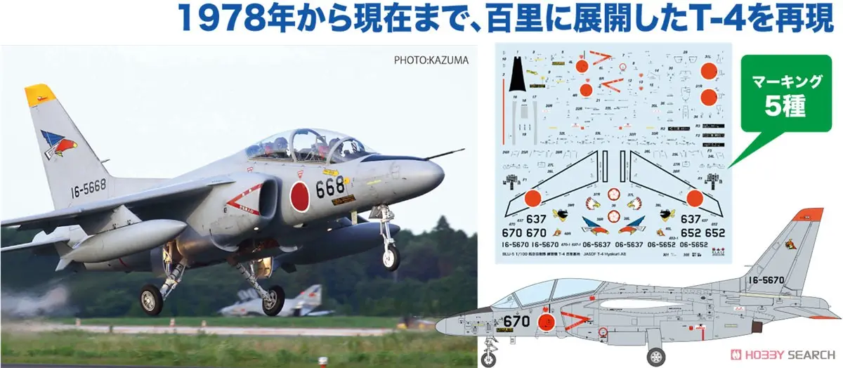 1/100 Scale Model Kit - Blue Impulse