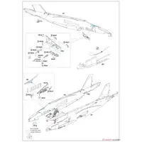 1/48 Scale Model Kit - Aircraft / Sukhoi Su-25
