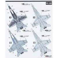 1/144 Scale Model Kit - Aircraft / F/A-18 Hornet