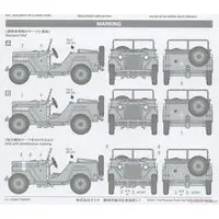 1/48 SCALE ILYUSHIN IL-2 SHTURMOVIK & GAZ-67B SET Model Kit