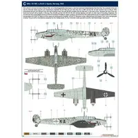 Weekend edition - 1/48 Scale Model Kit - Fighter aircraft model kits / Messerschmitt Bf 110