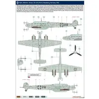 Weekend edition - 1/48 Scale Model Kit - Fighter aircraft model kits / Messerschmitt Bf 110