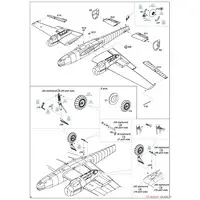 Weekend edition - 1/48 Scale Model Kit - Fighter aircraft model kits / Messerschmitt Bf 110