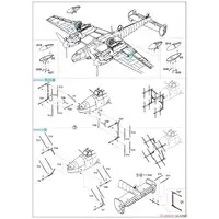 Weekend edition - 1/48 Scale Model Kit - Fighter aircraft model kits / Messerschmitt Bf 110