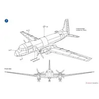 1/144 Scale Model Kit - Airliner / Hawker Siddeley HS 748