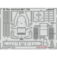 1/48 Scale Model Kit - Etching parts / Hawker Hurricane