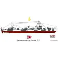 1/350 Scale Model Kit - Warship plastic model kit / Japanese destroyer Mutsuki