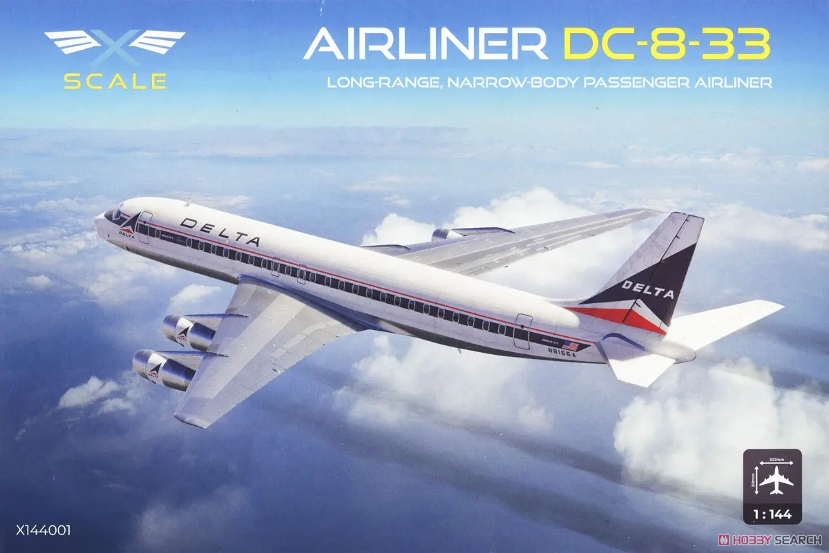 1/144 Scale Model Kit - Japan Airlines / Douglas DC-8