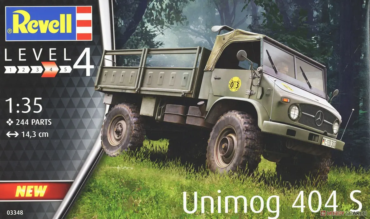 1/35 Scale Model Kit - Vehicle / Unimog