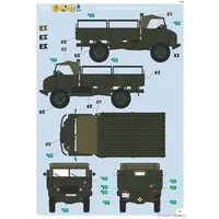 1/35 Scale Model Kit - Vehicle / Unimog