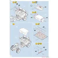 1/35 Scale Model Kit - Vehicle / Unimog