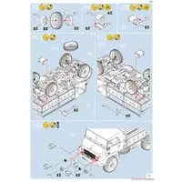 1/35 Scale Model Kit - Vehicle / Unimog