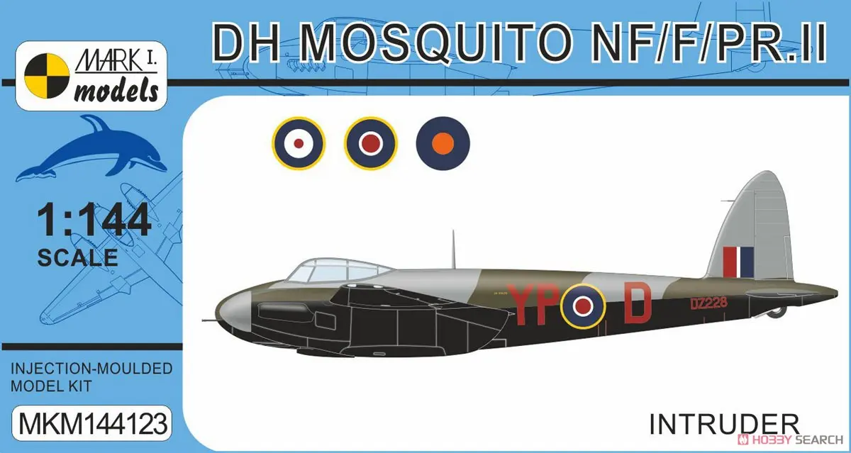 1/144 Scale Model Kit - Aircraft / de Havilland Mosquito