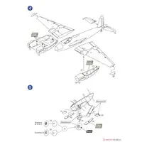 1/144 Scale Model Kit - Aircraft / de Havilland Mosquito