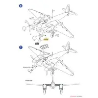 1/144 Scale Model Kit - Aircraft / de Havilland Mosquito