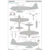 1/48 Scale Model Kit - Fighter aircraft model kits / Mitsubishi A6M Zero