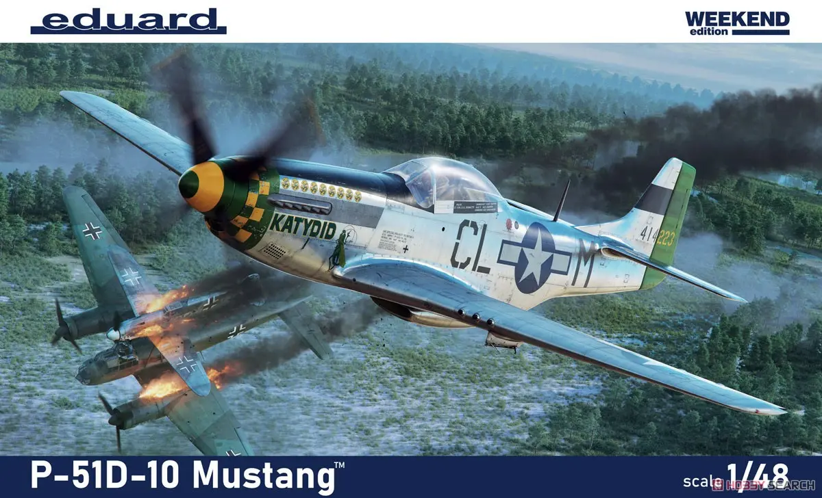 Weekend edition - 1/48 Scale Model Kit - Fighter aircraft model kits / North American P-51 Mustang