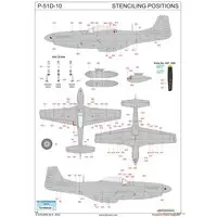 Weekend edition - 1/48 Scale Model Kit - Fighter aircraft model kits / North American P-51 Mustang
