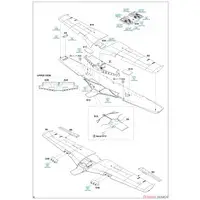 Weekend edition - 1/48 Scale Model Kit - Fighter aircraft model kits / North American P-51 Mustang