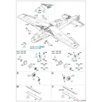 Weekend edition - 1/48 Scale Model Kit - Fighter aircraft model kits / North American P-51 Mustang