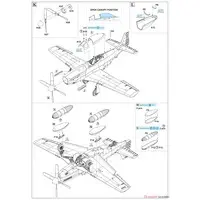 Weekend edition - 1/48 Scale Model Kit - Fighter aircraft model kits / North American P-51 Mustang