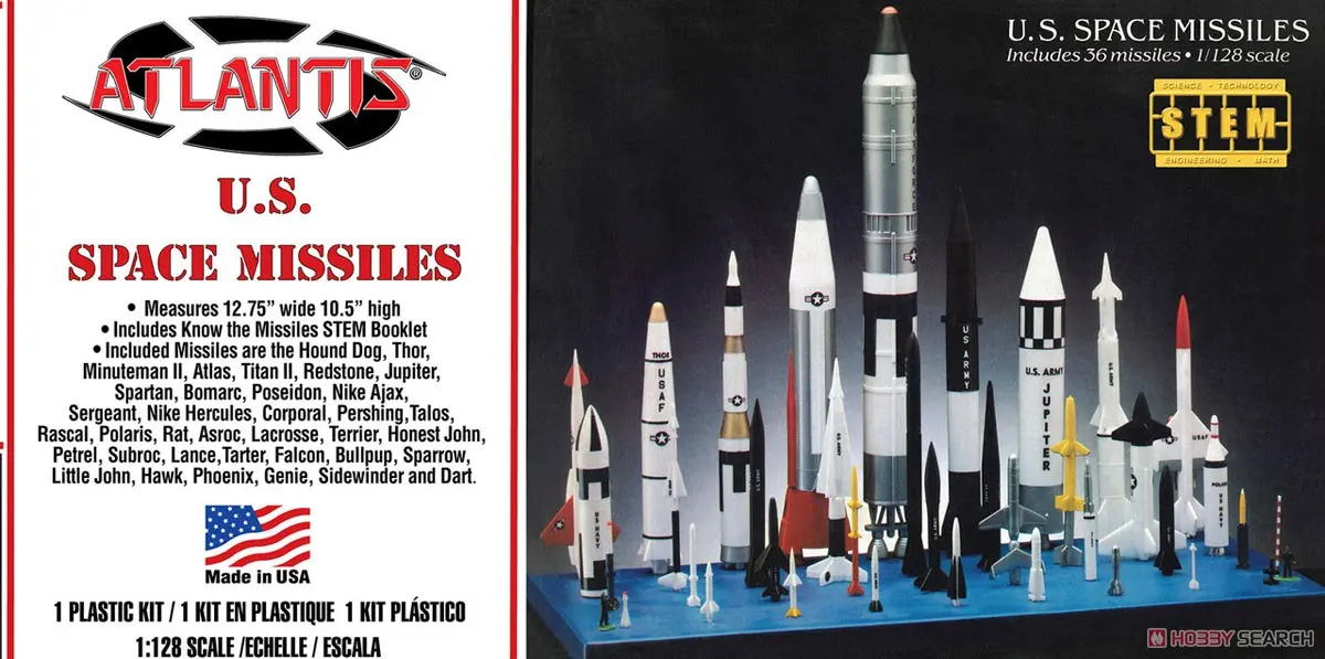 1/12 Scale Model Kit - Missile