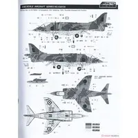 1/48 Scale Model Kit - Attack helicopter / Hawker Siddeley Harrier