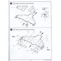 1/48 Scale Model Kit - Attack helicopter / Hawker Siddeley Harrier