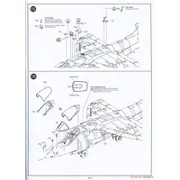 1/48 Scale Model Kit - Attack helicopter / Hawker Siddeley Harrier