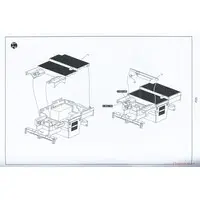 1/48 Scale Model Kit - Attack helicopter / Hawker Siddeley Harrier