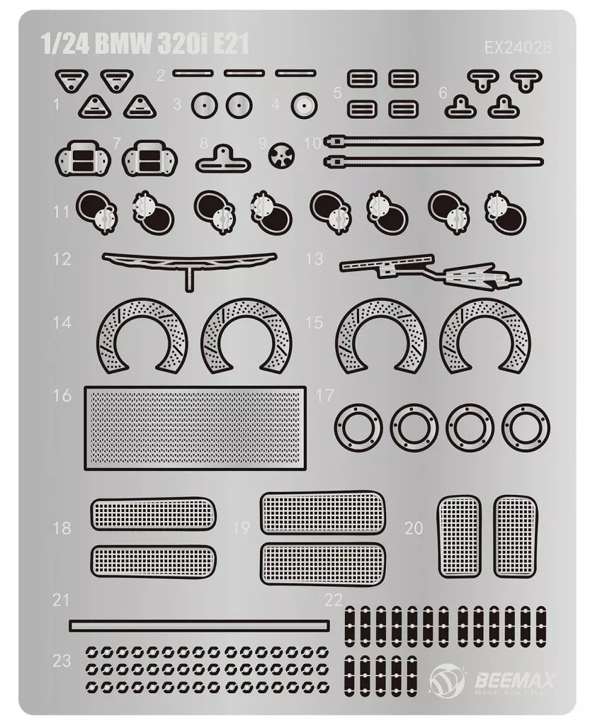 1/24 Scale Model Kit - BMW