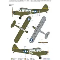 1/48 Scale Model Kit - Aircraft / Piper L-4 Grasshopper
