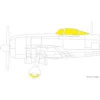 1/72 Scale Model Kit - Fighter aircraft model kits / Nakajima Ki-84 Hayate