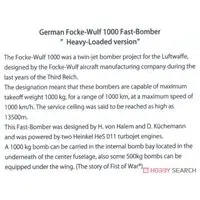 1/48 Scale Model Kit - Focke-Wulf / Heinkel