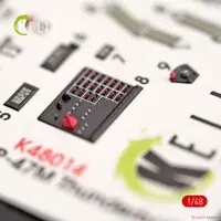 1/48 Scale Model Kit - Detail-Up Parts / P-47 Thunderbolt