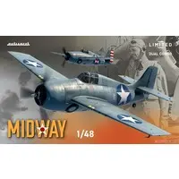 1/48 Scale Model Kit - Fighter aircraft model kits / Grumman F4F Wildcat