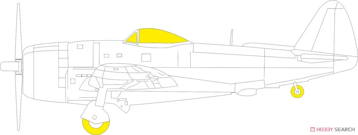 1/48 Scale Model Kit - Fighter aircraft model kits / P-47 Thunderbolt