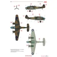 1/48 Scale Model Kit - Torpedo bomber / Bristol Beaufort