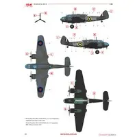1/48 Scale Model Kit - Torpedo bomber / Bristol Beaufort